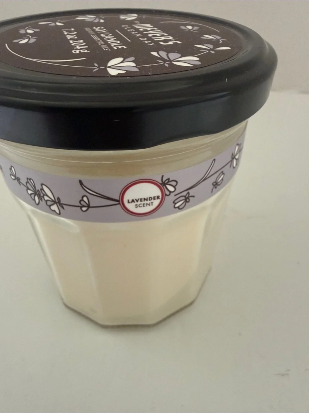 Mrs. Meyer's Clean Day Lavender Soy Candle - Cream